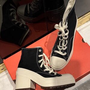 Converse Chuck 70 DE Luxe Heel Women's Canvas High Heels